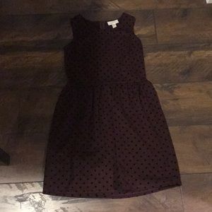 A poco dot mid length dress in good condition